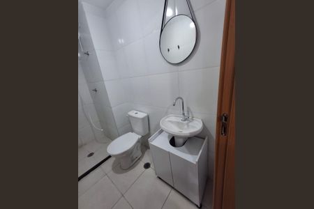 Banheiro de apartamento para alugar com 1 quarto, 28m² em Belenzinho, São Paulo