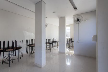 Área comum - Salão de festas de apartamento à venda com 2 quartos, 55m² em Cabral, Contagem