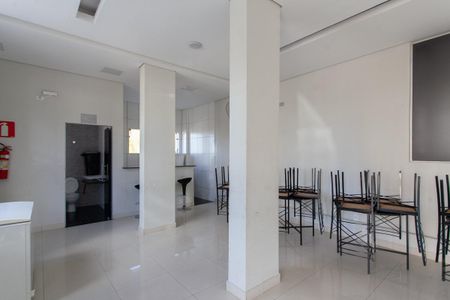 Área comum - Salão de festas de apartamento à venda com 2 quartos, 55m² em Cabral, Contagem