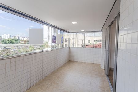 Varanda da Sala de apartamento para alugar com 4 quartos, 130m² em Palmares, Juiz de Fora