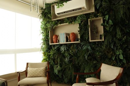 Sala de apartamento à venda com 4 quartos, 138m² em St. Bueno, Goiânia