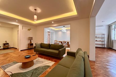 Sala  de apartamento para alugar com 4 quartos, 316m² em Copacabana, Rio de Janeiro