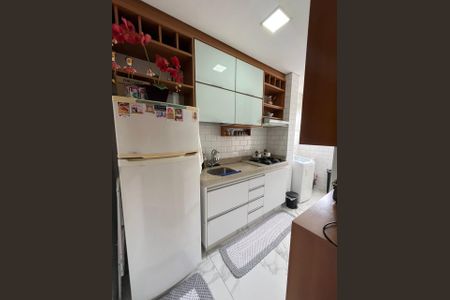 Cozinha de apartamento à venda com 2 quartos, 47m² em Jardim Novo Maracana, Campinas