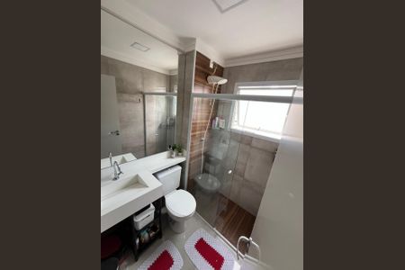 Banheiro  de apartamento à venda com 2 quartos, 47m² em Jardim Novo Maracana, Campinas