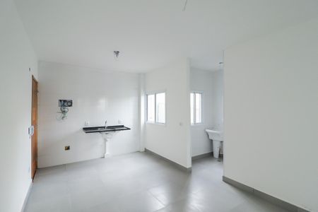Sala/Cozinha/Área de Serviço de apartamento para alugar com 2 quartos, 40m² em Jardim Primavera, São Paulo