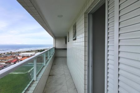 Sacada  de apartamento para alugar com 2 quartos, 79m² em Guilhermina, Praia Grande
