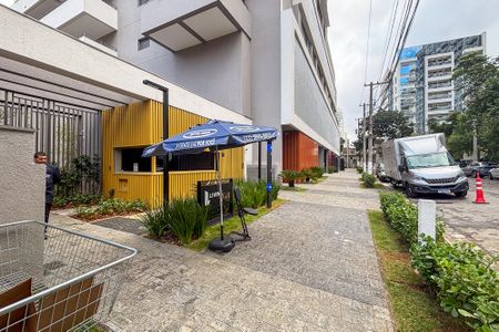 Apartamento para alugar com 23m², 1 quarto e sem vaga Apartamento para alugar com 23m², 1 quarto e sem vagafachada de predio