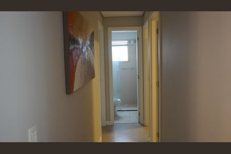 Apartamento para alugar com 83m², 2 quartos e 2 vagasCorredor - Acesso aos quartos