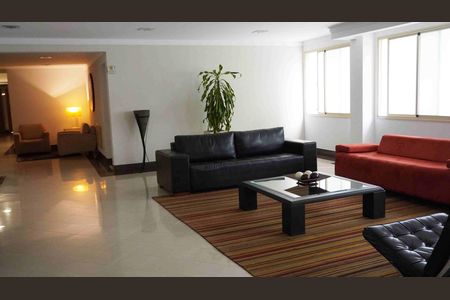 Área Comum - Hall de entrada de apartamento para alugar com 2 quartos, 83m² em Centro de Apoio I (alphaville), Santana de Parnaíba