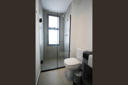Studio para alugar com 31m², 1 quarto e sem vaga Studio para alugar com 31m², 1 quarto e sem vagaBanheiro