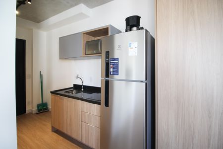 Studio para alugar com 31m², 1 quarto e sem vaga Studio para alugar com 31m², 1 quarto e sem vagaCozinha