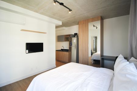 Studio para alugar com 31m², 1 quarto e sem vaga Studio para alugar com 31m², 1 quarto e sem vagaSuíte