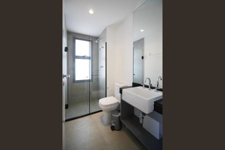 Studio para alugar com 31m², 1 quarto e sem vaga Studio para alugar com 31m², 1 quarto e sem vagaBanheiro