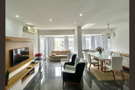Sala de apartamento à venda com 3 quartos, 177m² em Barra da Tijuca, Rio de Janeiro