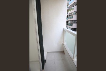 VARANDA DA SALA de apartamento para alugar com 2 quartos, 44m² em Recreio dos Bandeirantes, Rio de Janeiro