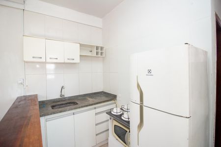 Studio para alugar com 40m², 1 quarto e sem vaga Studio para alugar com 40m², 1 quarto e sem vagaCozinha e Área de Serviço