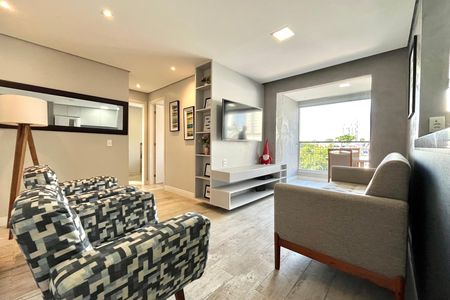 Sala de apartamento para alugar com 2 quartos, 60m² em Vila Paulista, São Paulo