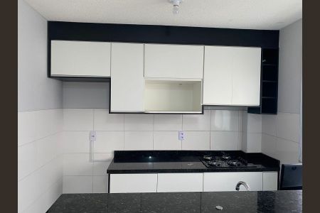 Cozinha de apartamento para alugar com 2 quartos, 40m² em Jardim Europa, Suzano