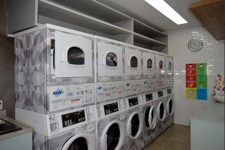 Studio para alugar com 42m², 1 quarto e 1 vagaLavanderia