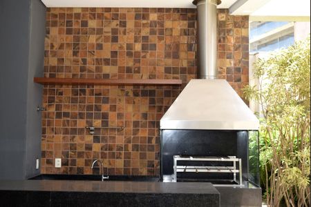 Studio para alugar com 42m², 1 quarto e 1 vagaChurrasqueira