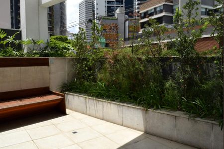 Studio para alugar com 42m², 1 quarto e 1 vagaChurrasqueira