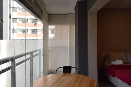 Studio para alugar com 42m², 1 quarto e 1 vagaEstúdio - varanda
