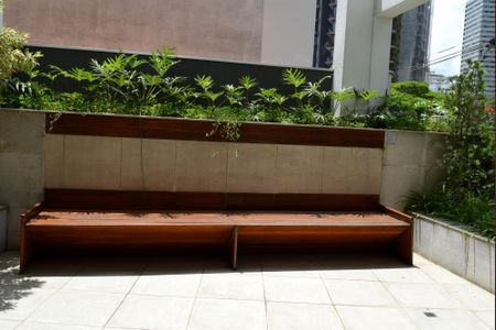 Studio para alugar com 42m², 1 quarto e 1 vagaChurrasqueira