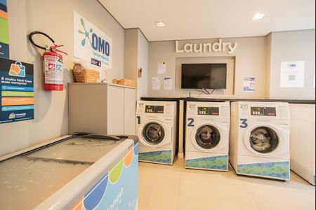 Apartamento para alugar com 36m², 2 quartos e sem vagaÁrea comum - Lavanderia/Mini mercado