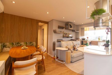 Sala de apartamento à venda com 2 quartos, 65m² em Mirandópolis, São Paulo