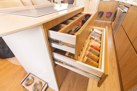 Detalhe da cozinha de apartamento à venda com 2 quartos, 65m² em Mirandópolis, São Paulo