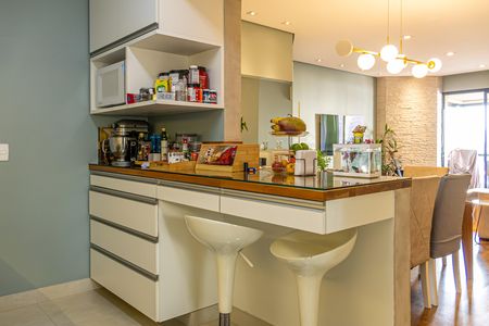 Cozinha de apartamento para alugar com 3 quartos, 93m² em Cidade Monções, São Paulo