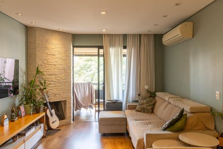 Sala de apartamento para alugar com 3 quartos, 93m² em Cidade Monções, São Paulo