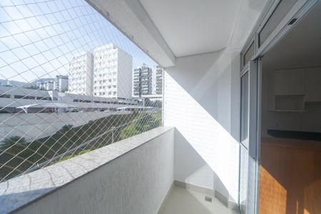Varanda da Sala de apartamento para alugar com 2 quartos, 61m² em Buritis, Belo Horizonte