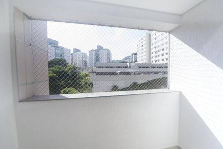 Varanda da Sala de apartamento para alugar com 2 quartos, 61m² em Buritis, Belo Horizonte