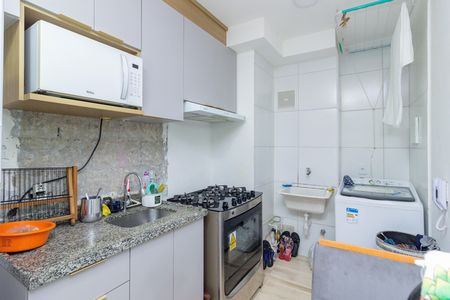 Cozinha de apartamento à venda com 2 quartos, 39m² em Vila Barreto, São Paulo