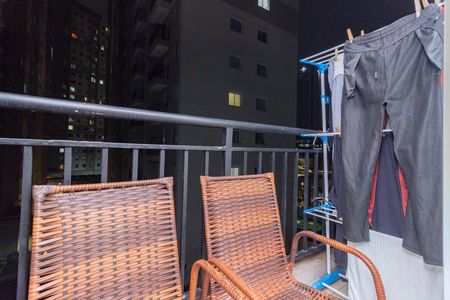 Apartamento à venda com 39m², 2 quartos e sem vagaVaranda
