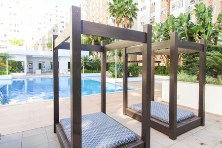 Área comum - Piscina de apartamento para alugar com 2 quartos, 62m² em Marechal Rondon, Canoas