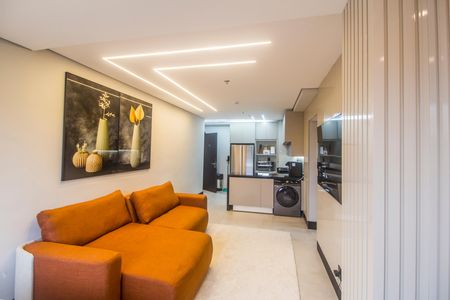 Sala  de apartamento à venda com 2 quartos, 60m² em Empresarial 18 do Forte, Barueri