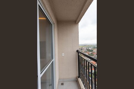 Sacada da Sala de apartamento para alugar com 2 quartos, 45m² em Cidade Satélite Íris, Campinas
