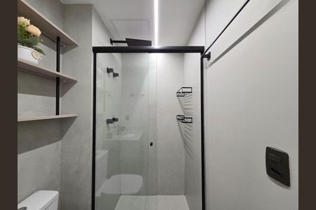 Studio para alugar com 32m², 1 quarto e sem vaga Studio para alugar com 32m², 1 quarto e sem vagaBanheiro