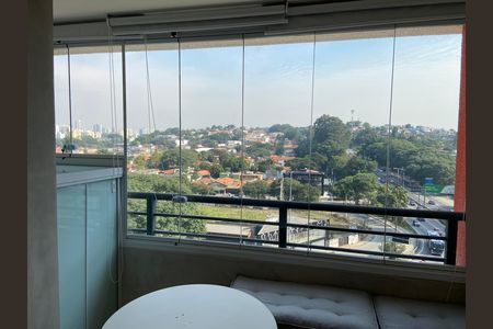 Varanda do Studio de kitnet/studio para alugar com 1 quarto, 27m² em Butantã, São Paulo