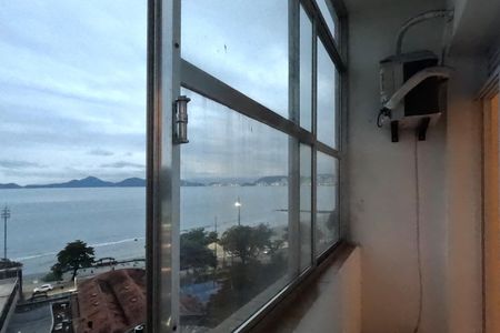 Varanda do Quarto 1 e do Quarto 2 de apartamento para alugar com 2 quartos, 80m² em Ponta da Praia, Santos