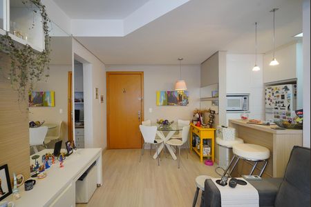 Sala de apartamento à venda com 1 quarto, 47m² em Santana, Porto Alegre