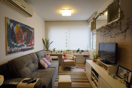 Sala de apartamento à venda com 1 quarto, 47m² em Santana, Porto Alegre