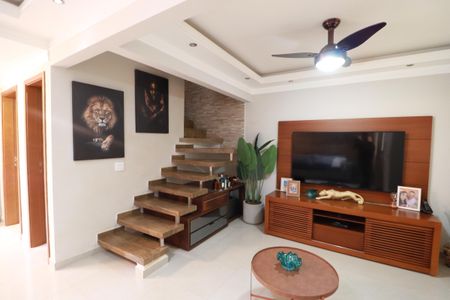 Sala de casa para alugar com 3 quartos, 108m² em Bonfim Paulista, Ribeirão Preto