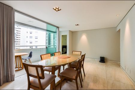 Sala Ambientes de apartamento à venda com 3 quartos, 138m² em Savassi, Belo Horizonte