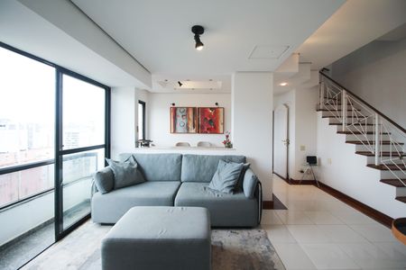 Sala de apartamento à venda com 2 quartos, 209m² em Moema, São Paulo