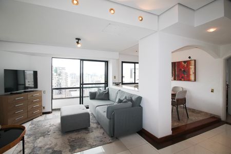 Sala de apartamento à venda com 2 quartos, 209m² em Moema, São Paulo