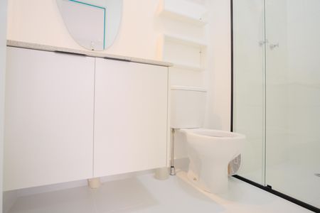Apartamento para alugar com 27m², 1 quarto e sem vagaBanheiro da Suíte