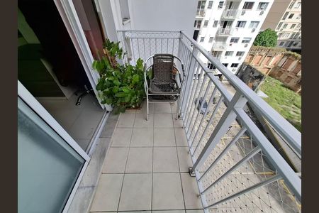 Varanda  de apartamento para alugar com 2 quartos, 62m² em Lapa, Rio de Janeiro